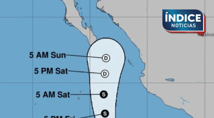 Vigilan trayectoria de la Depresión Tropical 1-E; prevén lluvias para Sonora