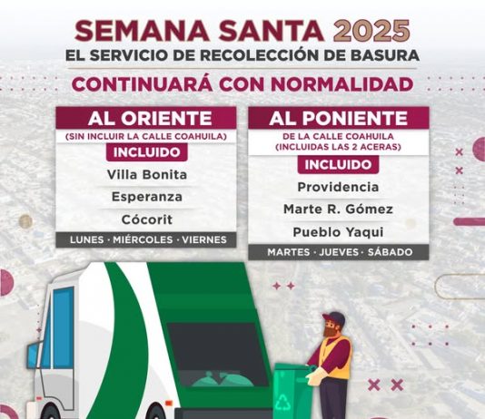 RECOLECCIÓN DE BASURA CONTINUARÁ CON NORMALIDAD