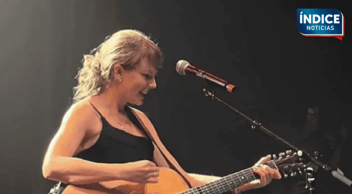 Taylor Swift sorprende a asistentes de show benéfico de Travis Kelce