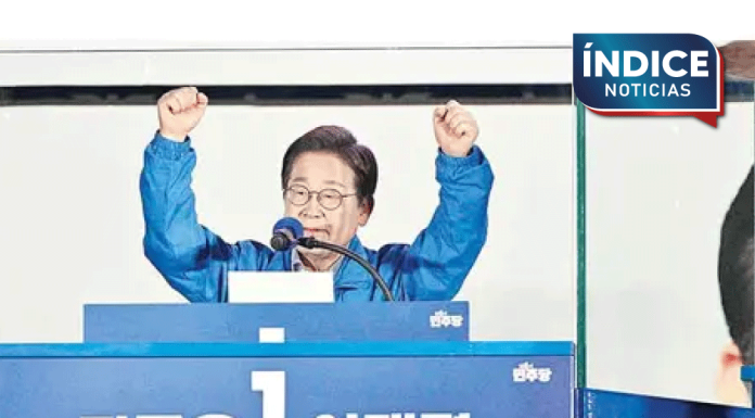 Cierran campaña con tarima blindada