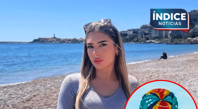 Cae al mar y muere joven influencer durante vuelo en parapente