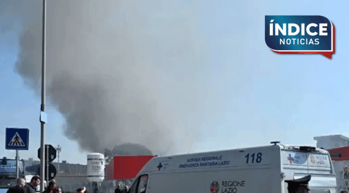 Explosión en gasolinera de Roma deja 45 heridos