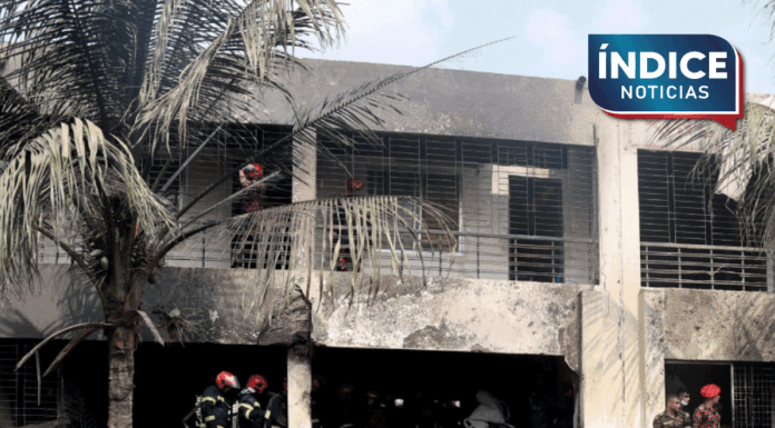 Avión militar se estrella contra escuela en Daca: 27 muertos; 25 eran menores