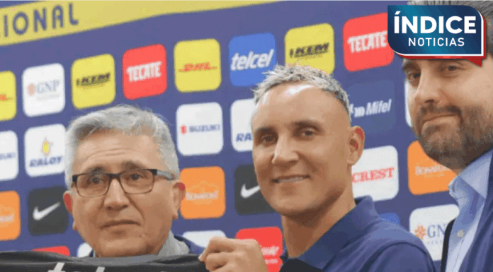 Keylor Navas es presentado como nuevo portero de Pumas UNAM