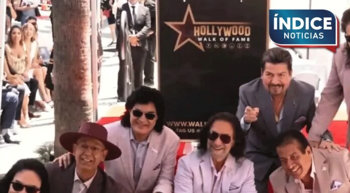 Los Bukis reciben su estrella en el Paseo de la Fama de Hollywood