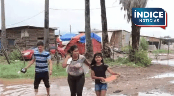 Toman precauciones en asentamiento ante posibles lluvias