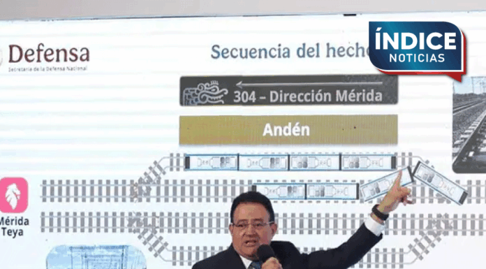 Accidente en Tren Maya fue por cambio intempestivo de vía; FGR investiga: Lozano Águila