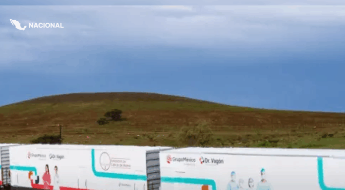 Dr. Vagón de Grupo México brinda atención médica gratuita en Sonora