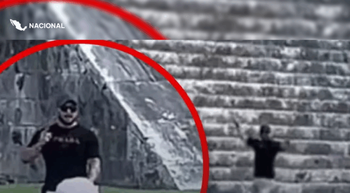 ¡Otra vez! Extranjero burla seguridad y sube la pirámide de Kukulcán en Chichén Itzá
