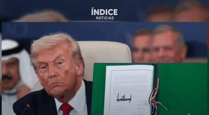 Trump firma histórico acuerdo para poner fin a la guerra en Gaza en la cumbre por la paz en Egipto