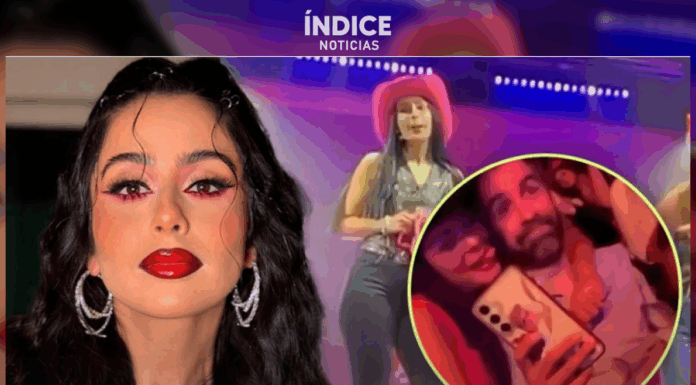 ¡Escándalo en el escenario! Lupita Villalobos enfrenta a fan que abrazó a su esposo: “Te voy a reventar”