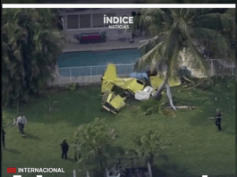 Avioneta con ayuda humanitaria se desploma en Florida; mueren dos personas
