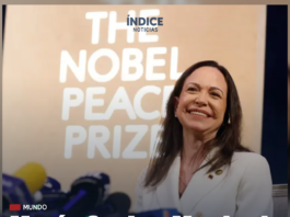 María Corina Machado dice que tuvo ayuda de EU para salir de Venezuela