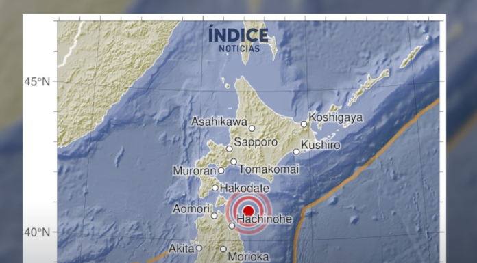 Sismo de 7.6 en Japón activa alerta de tsunami y evacúan a más de 13 mil personas