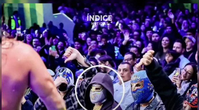 Bad Bunny sorprende al aparecer de incógnito en la Arena México antes de sus conciertos