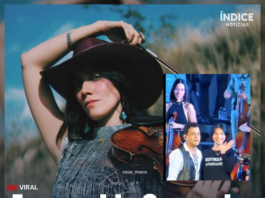 Esmeralda Camacho, la violinista señalada en redes tras concierto de Christian Nodal