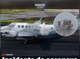 Incidente de aeronave de la Semar en Texas deja saldo de dos fallecidos