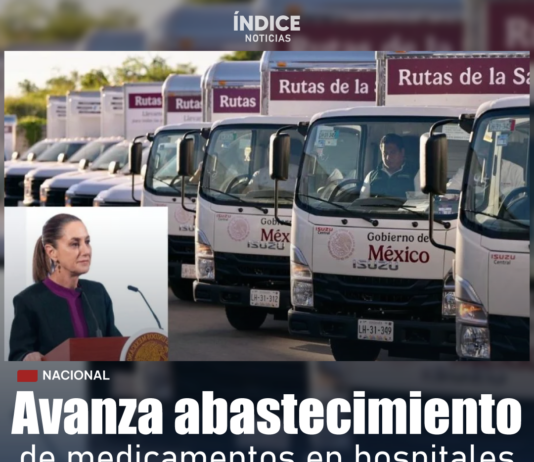 Avanza abastecimiento de medicamentos en hospitales de segundo y tercer nivel