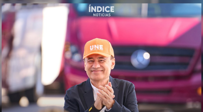 Durazo pone en marcha 49 nuevas unidades de transporte urbano en Hermosillo