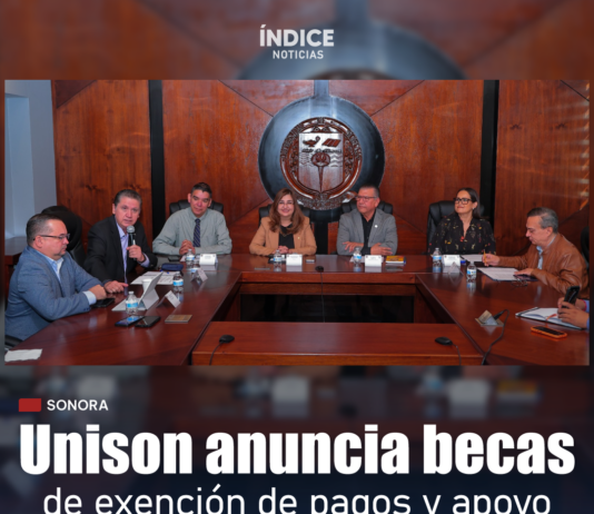 Anuncia Unison becas de exención de pagos y alimenticia para estudiantes