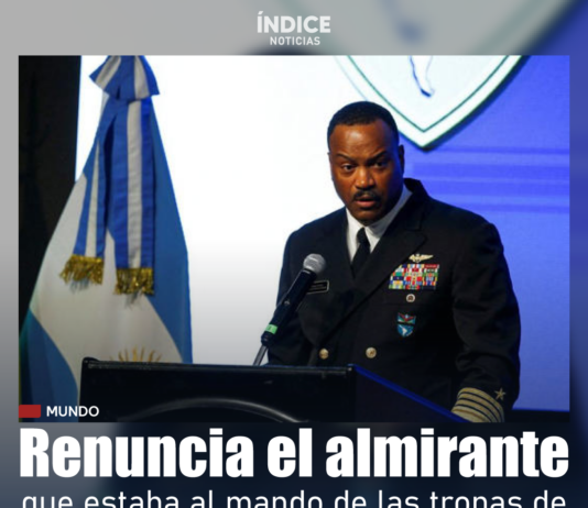 El almirante que dirige las tropas de EEUU en Latinoamérica dimite