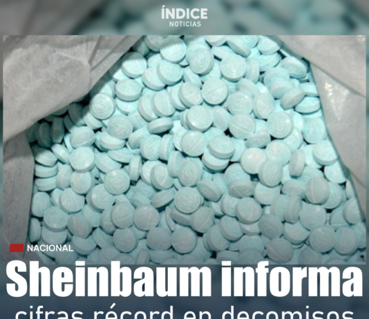 Sheinbaum informa cifras récord en decomisos de fentanilo en el país