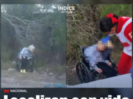 Localizan con vida a adulta mayor abandonada en carretera con signos de hipotermia