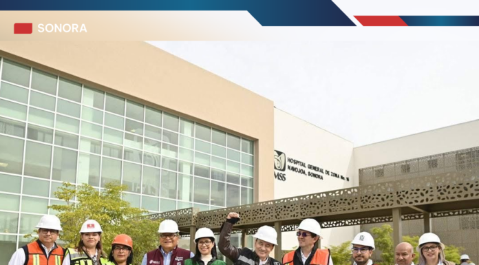 DURAZO REVISA NUEVO HOSPITAL IMSS