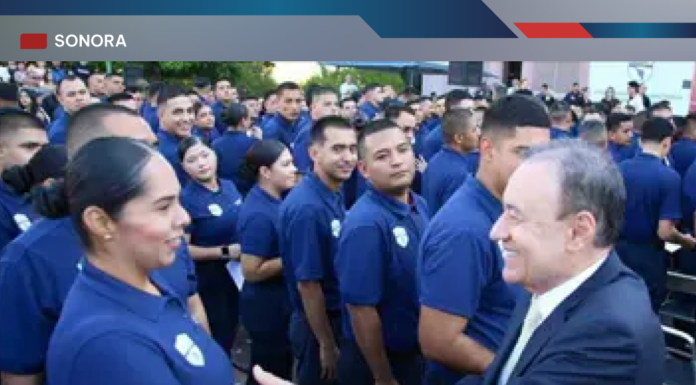 Alfonso Durazo impulsa formación profesional de policías en Sonora