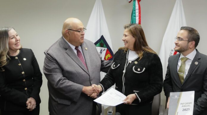 Congreso recibe informe anual de labores del Tribunal de Justicia Administrativa de Sonora