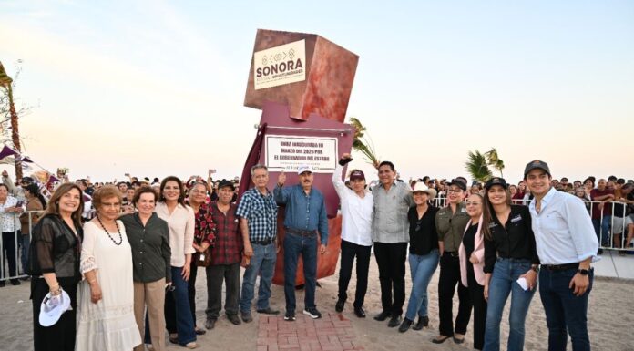 ENTREGAN PRIMERA FASE DEL MALECÓN DEL COCHÓRIT EN EMPALME
