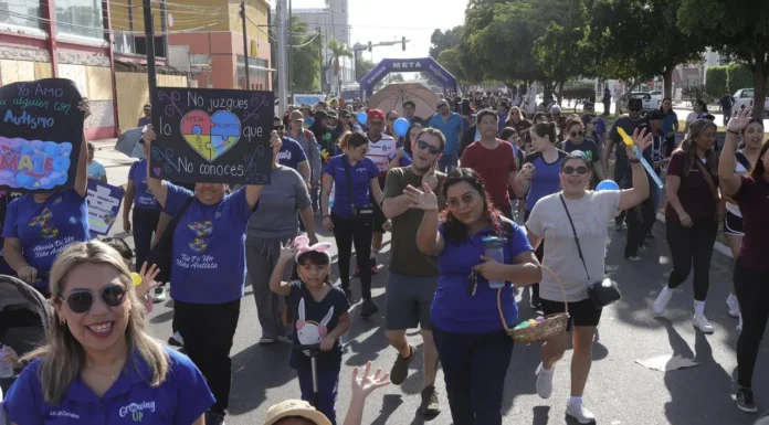 REALIZAN CAMINATA POR LA INCLUSIÓN EN CAJEME