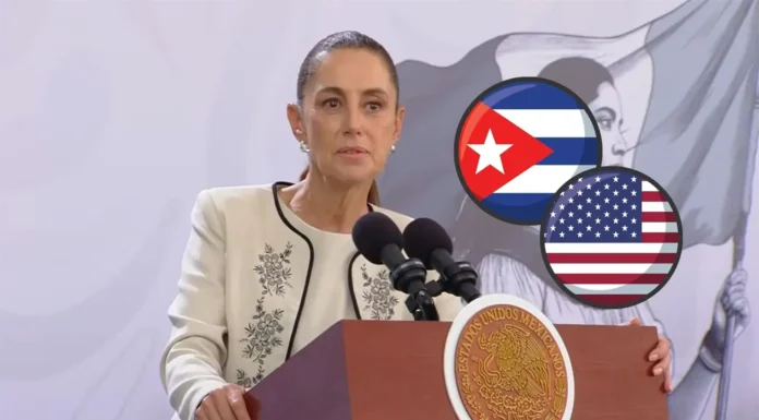 SHEINBAUM CELEBRA DIÁLOGO ENTRE CUBA Y ESTADOS UNIDOS Y REAFIRMA APOYO HUMANITARIO DE MÉXICO