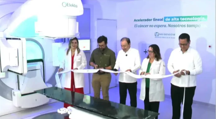 DURAZO PRESENTA NUEVO ACELERADOR LINEAL EN EL CENTRO ESTATAL DE ONCOLOGÍA DE SONORA; REDUCIRÁ TIEMPOS DE ESPERA