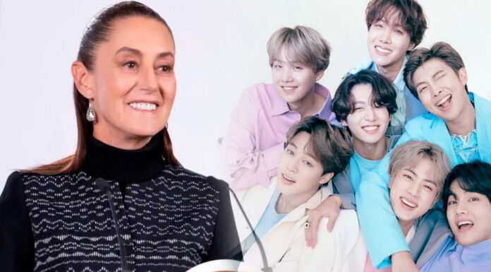 CLAUDIA SHEINBAUM SE REUNIRÁ CON BTS EN PALACIO NACIONAL