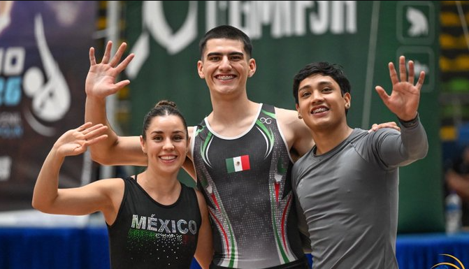 MÉXICO SE PREPARA EN MEDELLÍN PARA BRILLAR EN GIMNASIA DE TRAMPOLÍN