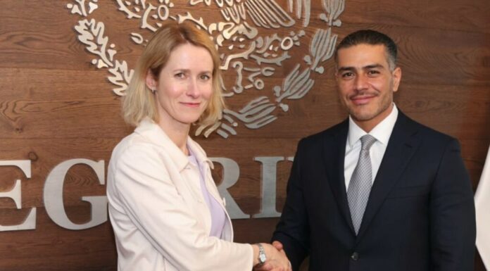 GARCÍA HARFUCH SE REÚNE CON VICEPRESIDENTA DE LA COMISIÓN EUROPEA PARA FORTALECER COOPERACIÓN EN SEGURIDAD