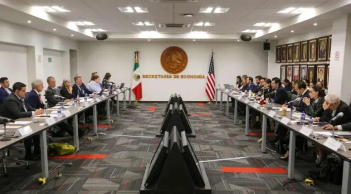 MÉXICO Y EU INICIAN DIÁLOGO PARA REVISIÓN DEL T-MEC JUNTO AL SECTOR PRIVADO