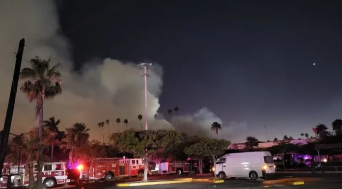 FUERTE INCENDIO EN PLAZA COMERCIAL DE LOS MOCHIS DEJA AL MENOS CINCO PERSONAS FALLECIDAS