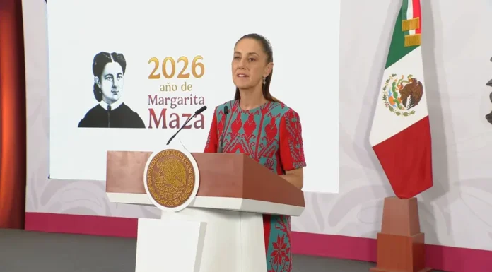 SHEINBAUM CELEBRA QUE ESTADOS UNIDOS RECONOZCA CONSUMO DE DROGAS Y TRÁFICO DE ARMAS HACIA MÉXICO