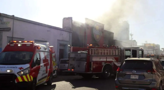 RETIRAN TRANSFORMADOR RELACIONADO CON EL INCENDIO DE WALDO’S EN HERMOSILLO