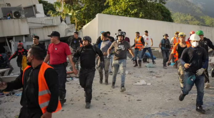 SUMAN MÁS DE MIL 700 MUERTOS Y MILES DE HERIDOS TRAS FUERTES TERREMOTOS EN VENEZUELA