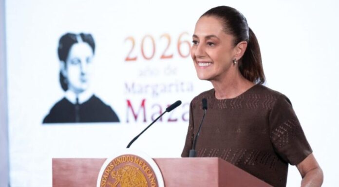 SHEINBAUM DESCARTA REUNIRSE CON LA CNTE Y AFIRMA QUE EL DIÁLOGO CONTINÚA CON SU GABINETE