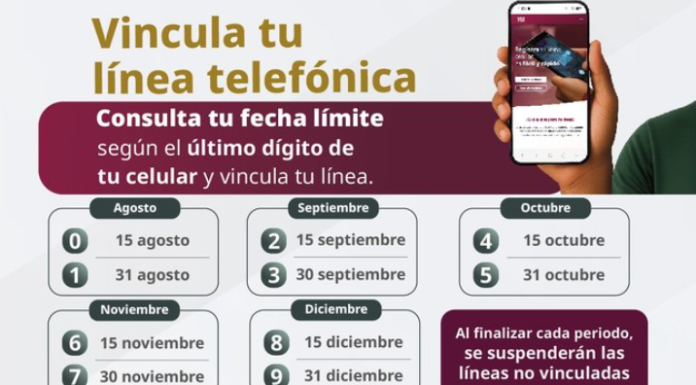 PRÓRROGAN PLAZO PARA REGISTRO DE LÍNEAS CELULARES EN MÉXICO; ASÍ QUEDA EL NUEVO CALENDARIO