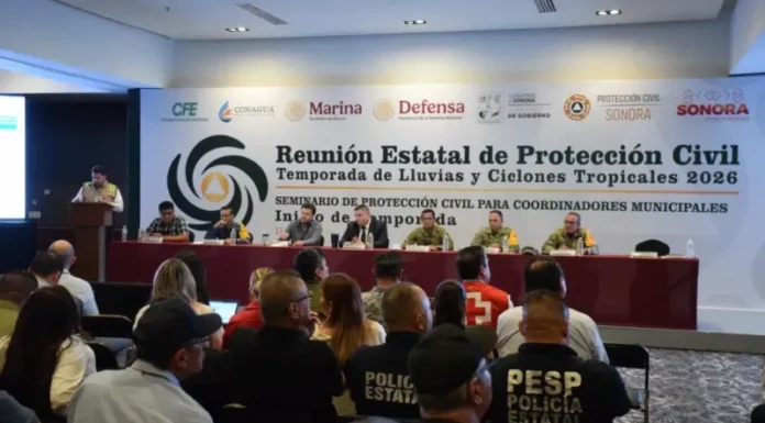 CEPC PRESENTA PLAN DE PREPARACIÓN ANTE LA TEMPORADA DE CICLONES Y LLUVIAS EN SONORA