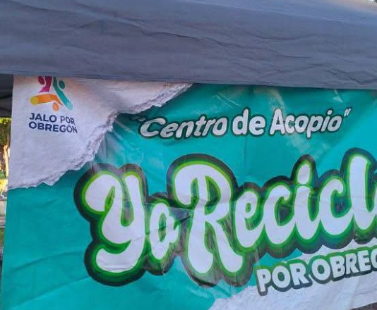 “YO RECICLO POR OBREGÓN” CELEBRA DOS AÑOS CON MÁS DE OCHO TONELADAS DE MATERIALES RECUPERADOS