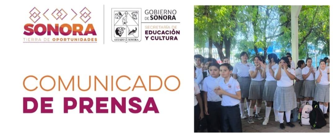 MARTES 1 DE OCTUBRE DÍA DE DESCANSO OBLIGATORIO EN SISTEMA EDUCATIVO DE SONORA DESDE BÁSICA A SUPERIOR (SEC)