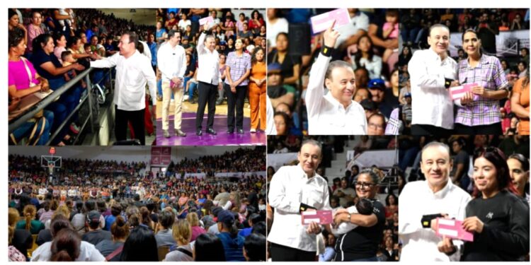 Gobernador Durazo fortalece economía de 16 mil familias con tarjetas de oportunidades del Bienestar