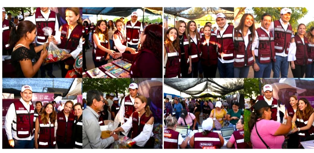 Gobernador Durazo beneficia a familias de la Colonia Misioneros con feria de servicios gratuitos “Sonora Atiende”