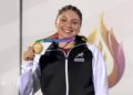 Celebra Cajeme Oro en Olimpiada de Anna Paula Arredondo